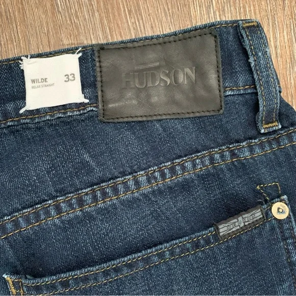 Hudson Wilde Relax Straight Size 33 - Picture 6 of 11